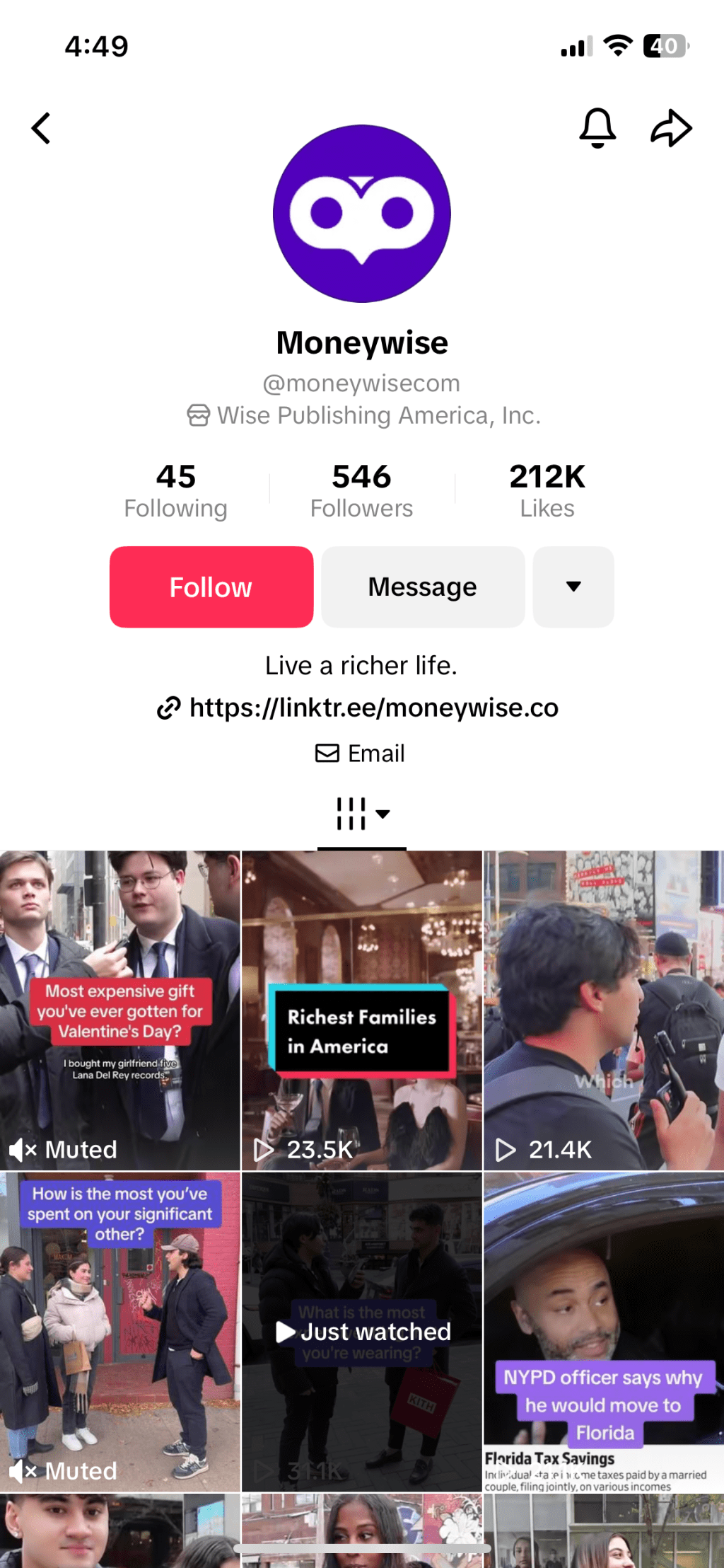 How I Grew The Moneywise TikTok To 2.6m&nbsp;Views